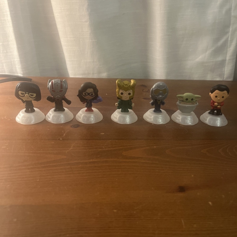 2023 Disney 100th Anniversary McDonalds Happy Meal Toys - Lot  Of‎ 7